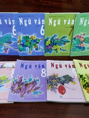 Trọn bộ sách Ngữ Văn từ lớp 6-12 của thế hệ 1991 trở đi được học