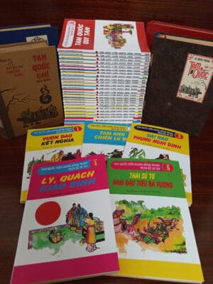 Tam quốc diễn nghĩa tranh truyện trọn 30 tập năm 1996